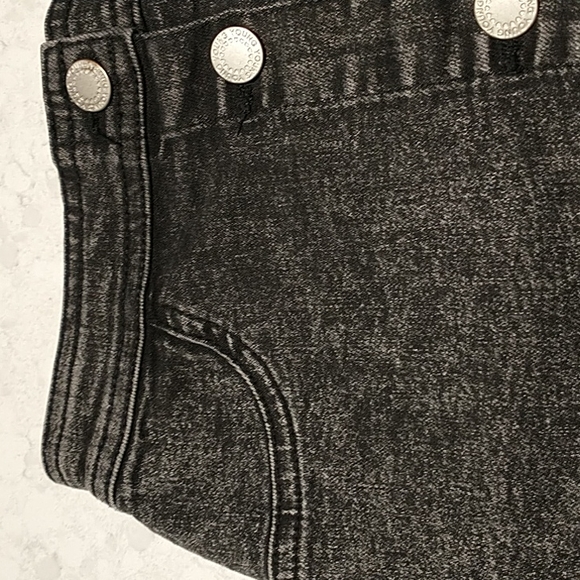 Washed grey faux denim H&M skirt size 11-12A - Picture 3 of 5